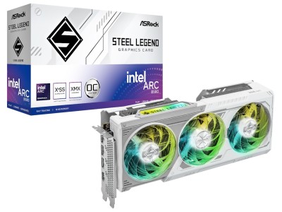 ASRock Intel Arc B580 Steel Legend OC 12 GB GDDR6, HDMI/3xDP#1