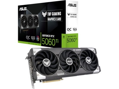 Asus GeForce RTX 5060 Ti TUF OC GAMING 16 GB GDDR7, HDMI/3xDP, Aura Sync RGB#1