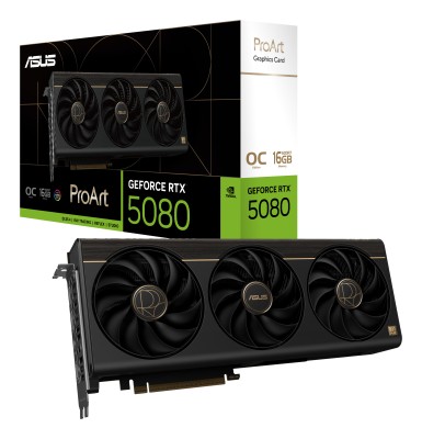 Asus GeForce RTX 5080 ProART OC 16 GB GDDR7, 2xHDMI/DP/USB-C#1