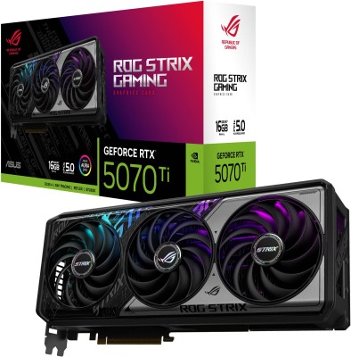 Asus GeForce RTX 5070 Ti ROG STRIX 16 GB GDDR7, HDMI/3xDP, Aura Sync RGB#1
