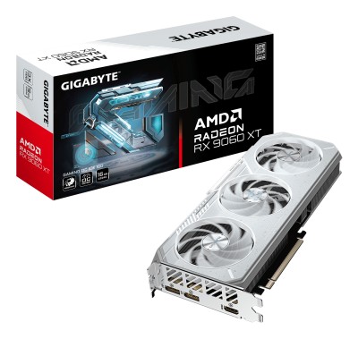 Gigabyte Radeon RX 9060 XT Gaming OC ICE 16 GB GDDR6, HDMI/2xDP