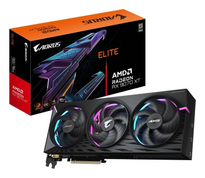Gigabyte Radeon RX 9070 XT Aorus Elite 16 GB GDDR6, 2xHDMI/2xDP