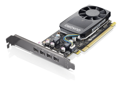Lenovo Quadro P620, 2 GB GDDR5, 4xminiDP, med bracket för tower