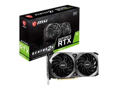 MSI GeForce RTX 3060 Ti VENTUS 2X V1 (LHR) 8 GB GDDR6, HDMI/3xDP#1