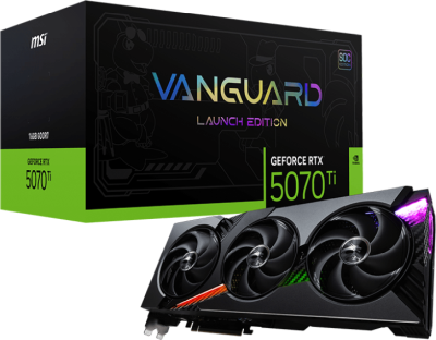 MSI GeForce RTX 5070 Ti VANGUARD SOC LAUNCH EDITION 16 GB GDDR7, HDMI/3xDP, RGB#1
