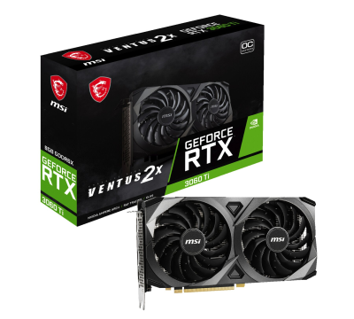 MSI GeForce RTX 3060 Ti VENTUS 2X OC 8 GB GDDR6, HDMI/3xDP#1