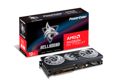 Powercolor Radeon RX 7700 XT HELLHOUND 12 GB GDDR6, HDMI/3xDP#1