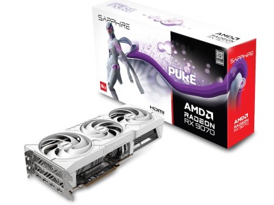 Sapphire Radeon RX 9070 Pure Gaming OC 16 GB GDDR6, HDMI/3xDP