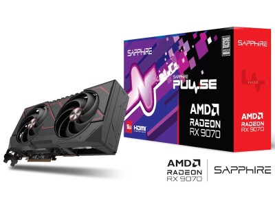Sapphire Radeon RX 9070 Gaming PULSE 16 GB GDDR6, HDMI/3xDP