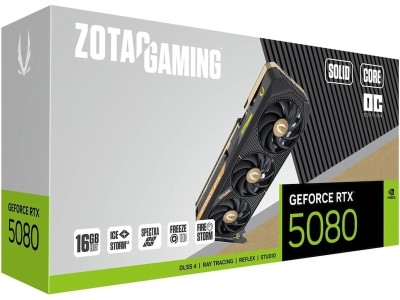 ZOTAC GAMING GeForce RTX 5080 SOLID CORE OC 16GB GDDR7#1