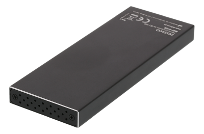 DELTACO Externt M.2 kabinett, USB 3.0, 5 Gbps, Black#3