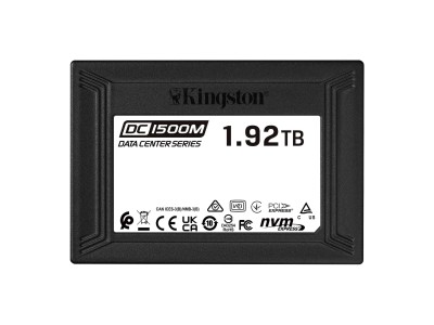 1,92 TB Kingston DC1500M Enterprise SSD, U.2 NVMe