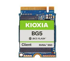 1 TB Kioxia BG5 SSD, M.2 2230 NVMe PCIe 4.0