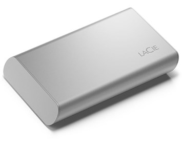 500 GB LaCie Portable SSD, USB-C 3.2 Gen.2, inkl. Seagate Rescue Service