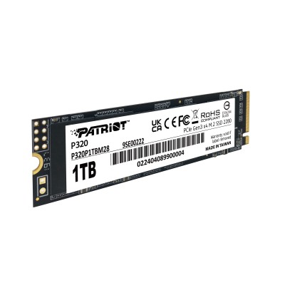 Patriot Solid state-drev P320 1TB M.2 PCI Express 3.0 x4 (NVMe)#2