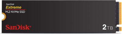 SanDisk Extreme 2TB M.2 2280 PCIe Gen4 NVMe SSD med läshastighet på upp till 5 150 MB/s