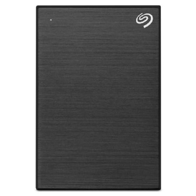 2 TB Seagate One Touch Portable Drive, 2.5", lösenordsskyddad, USB 3.2 - Svart
