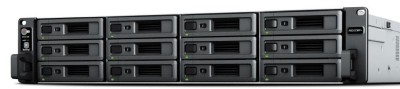 Synology RackStation RS2423+, 12-bay NAS, 2U, AMD Ryzen V1780B Quad Core, 8 GB RAM, 1x10Gbe LAN + 2x1GbE LAN