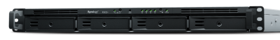 Synology RackStation RS822+, 4-bay NAS, AMD Ryzen V1500B 4-core 2,2 GHz, 2 GB RAM, 4xGigaLAN, rackmonterbar 1U