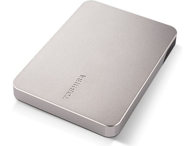 2 TB Toshiba Canvio Flex, 2.5", USB 3.2 - Silver