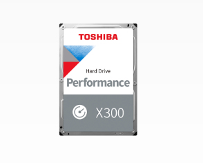 4 TB Toshiba X300, 7200 rpm, 256 MB cache SATA3