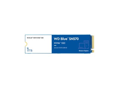 WD Blue SN570 1TB NVMe SSD M.2, 2280, PCIe Gen3 x4 NVMe v1.4, 3500MB/s/ 3000MB/s Read/Write