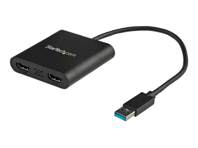 STARTECH USB TO DUAL HDMI ADAPTER - HDMI USB ADAPTER - USB 3.0 TO HDMI#1