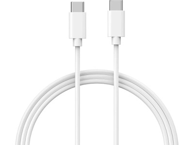 Andersson USB-C kabel 2m (vit) 100W, stödjer 5A