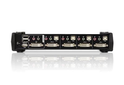 Systemswitch Aten CS1784A, 4-vägs KVM, DVI-D DL, USB 2.0, ljud#3