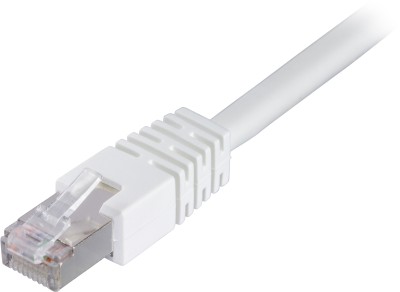 DELTACO F/UTP Cat6 patchkabel, LSZH, 1m, vit#2