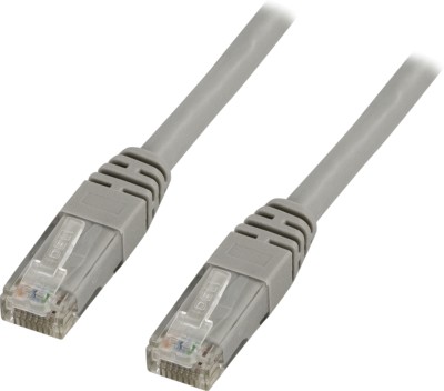 DELTACO U/UTP Cat6 patchkabel, LSZH, 7m, grå