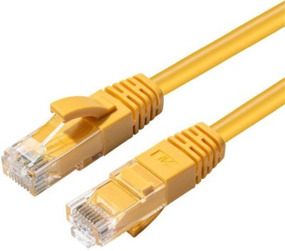 Nätverkskabel MicroConnect oskärmad U/UTP Cat.6a, RJ45, 500MHz, LSZH, 15 meter - Gul
