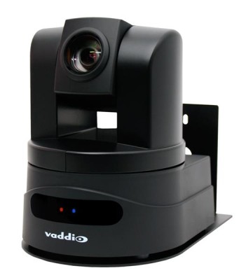 Vaddio PowerVIEW HD-22, HD-30 & ClearVIEW HD-20SE, HD-20, HD-USB Wall Mount Bracket, Black