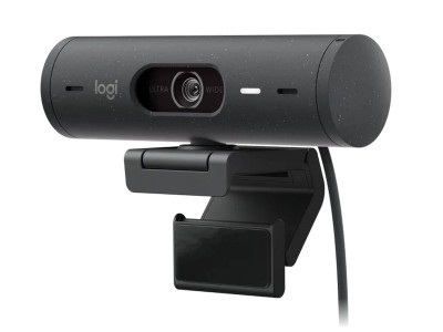 Logitech Brio 505, 1080p@60fps, sekretessskydd, USB-C - Grafit