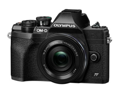 Olympus OM-D E-M10 Mark IV + AF 14-42/3.5-5.6 EZ M.Zuiko Digital ED, 20,3 Mpixel, film 4K@30p - Svart