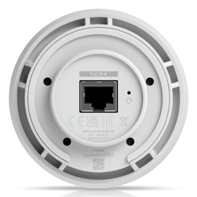Ubiquiti Networks UniFi G6 Bullet, 4K@30fps, IR dag/natt, AI, inomhus/utomhus, PoE - Vit#3