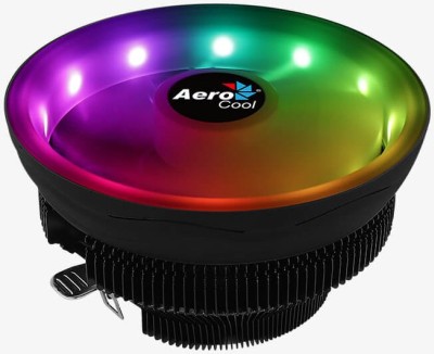 Aerocool Core Plus, ARGB, Intel 775/115x/1200, AMD AM2/AM3/AM4/FM1/FM2, 120 mm fläkt, 25,4 dB