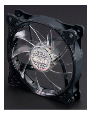 akasa Vegas X7 RGB LED, 120mm Fläkt 120 x 120 x 25mm, 1200 RPM, 41,9 CFM, 23,2 dBA, 3pin fan, 4pin RGB#2