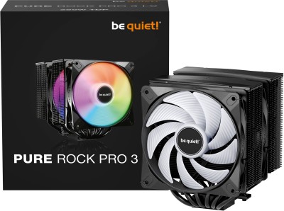 be quiet! Pure Rock Pro 3 LX Black, 2x120mm ARGB-fläktar#5