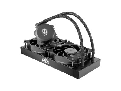 Cooler Master Masterliquid 240L Core, 240mm, 2x120mm fläktar - Svart#2