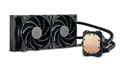 Cooler Master MasterLiquid Lite, 240mm, 2x120 mm fläktar - Svart#1
