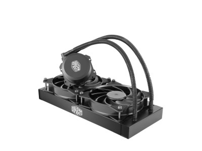 Cooler Master MasterLiquid Lite, 240mm, 2x120 mm fläktar - Svart#2