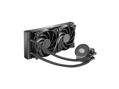 Cooler Master MasterLiquid Lite, 240mm, 2x120 mm fläktar - Svart#5