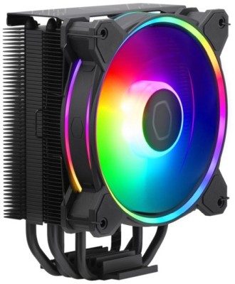 Cooler Master Hyper 212 Halo Black, Intel 115x/1200/1700, AMD AM4/AM5, 1x120mm fläkt, ARGB#1