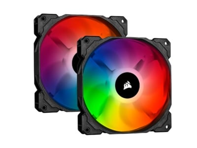 Fläkt 140 mm Corsair SP140 RGB PRO, 2-pack