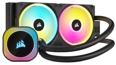 Corsair iCUE LINK H100i RGB, 240mm - Svart#1