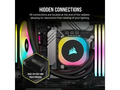 Corsair iCUE LINK H150i RGB, 360mm - Svart#5