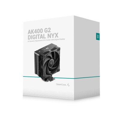 DeepCool AK400 G2 DIGITAL NYX, 1x120 mm fläkt, display - Svart#9