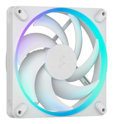 Fläkt 140 mm Fractal Design Momentum 14 RGB, 28 dB, 350-1800 rpm, 74,39 cfm - Vit