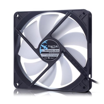 Fläkt 140 mm Fractal Design R3, 21,6 dB, 1000 rpm, 56,1 cfm, retail